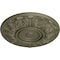 Ekena Millwork Whitman Ceiling Medallion (For Canopies up to 3 3/4"), Hand-Painted Spartan Stone, 13"OD x 1 3/8"P CM13WHSSF - alternate 2